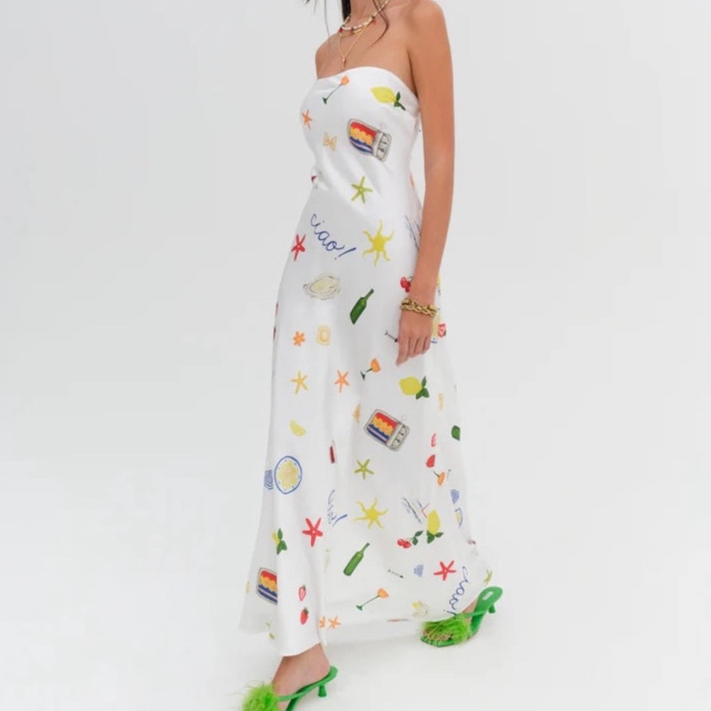 For Love & Lemons Carla Maxi Dress